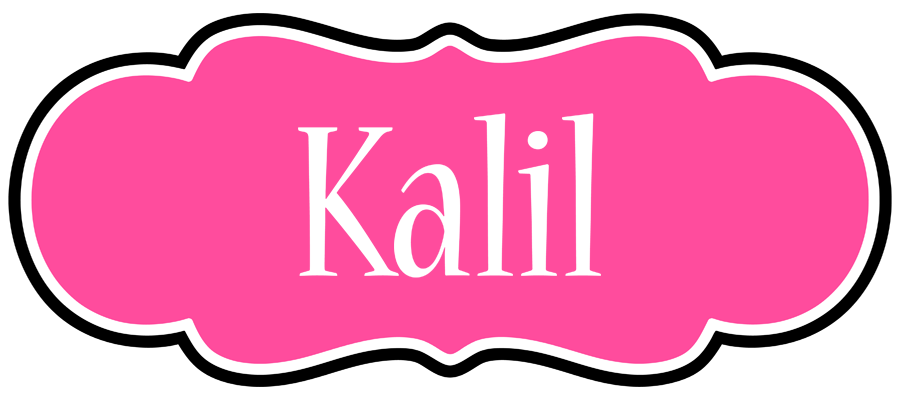 Kalil invitation logo