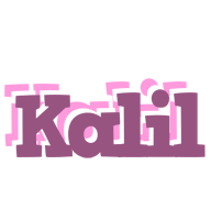 Kalil relaxing logo