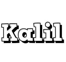 Kalil snowing logo