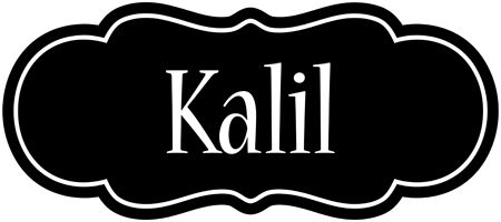 Kalil welcome logo