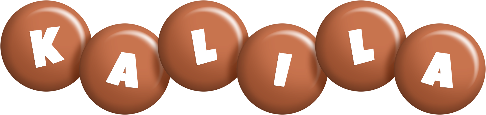 Kalila candy-brown logo