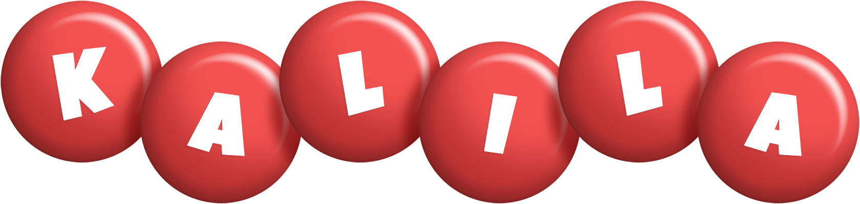 Kalila candy-red logo