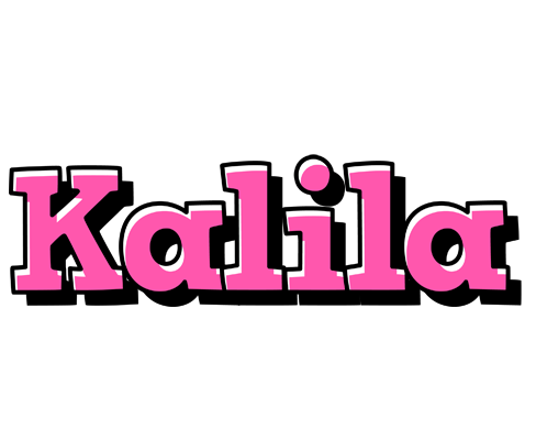 Kalila girlish logo