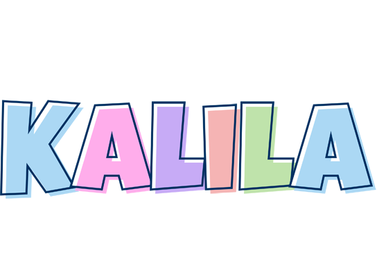 Kalila pastel logo