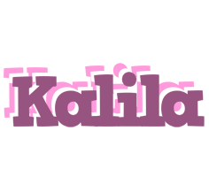 Kalila relaxing logo