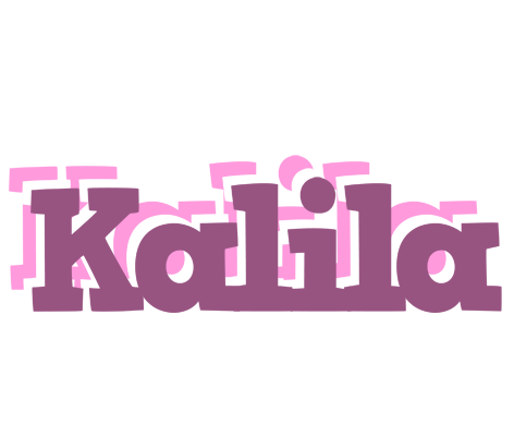 Kalila relaxing logo