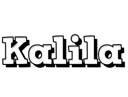 Kalila snowing logo