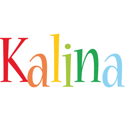 Kalina birthday logo