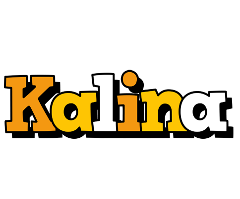 Kalina cartoon logo