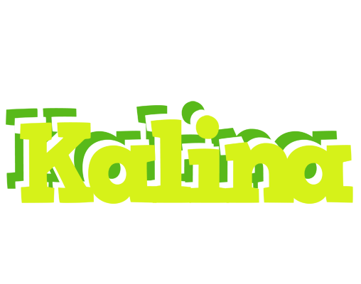 Kalina citrus logo