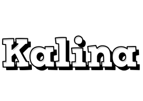 Kalina snowing logo