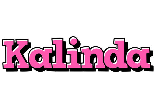 Kalinda girlish logo
