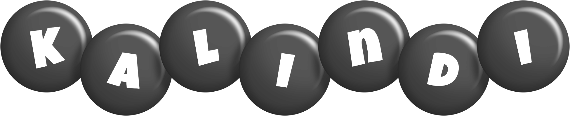 Kalindi candy-black logo
