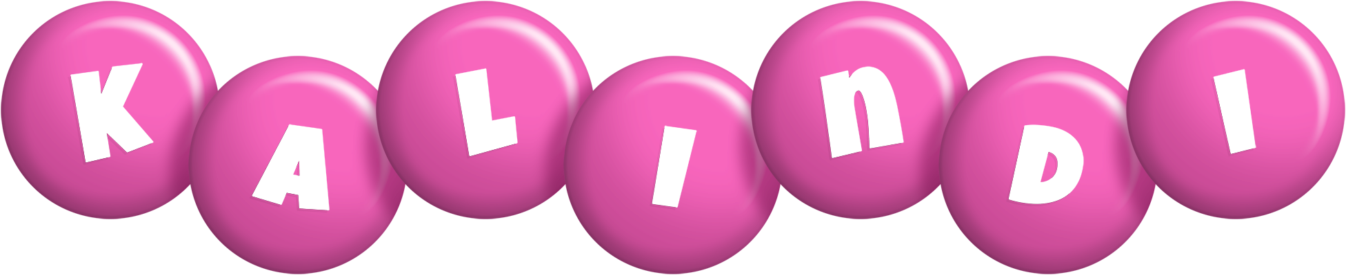 Kalindi candy-pink logo