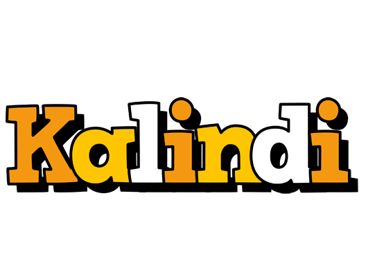 Kalindi cartoon logo