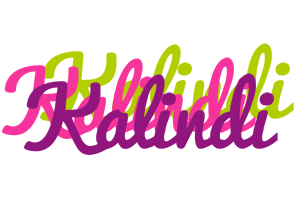 Kalindi flowers logo