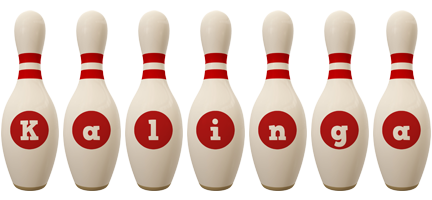 Kalinga bowling-pin logo