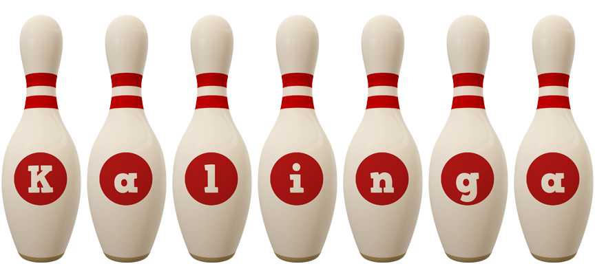 Kalinga bowling-pin logo