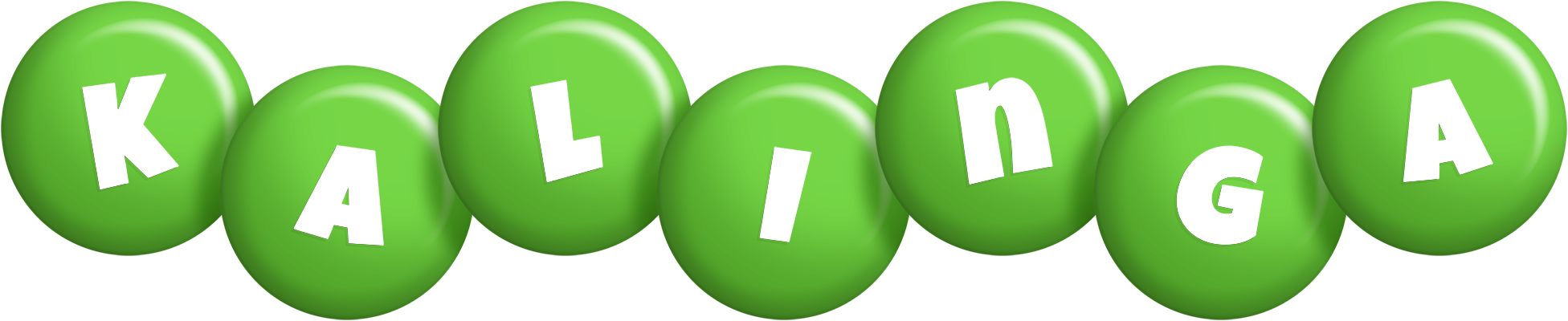 Kalinga candy-green logo