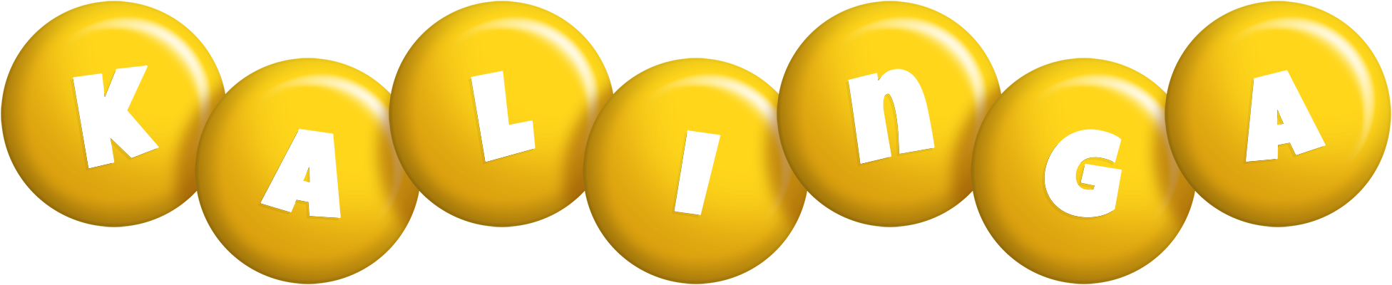 Kalinga candy-yellow logo