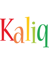 Kaliq birthday logo