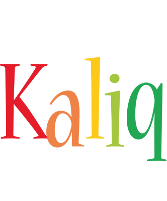 Kaliq birthday logo