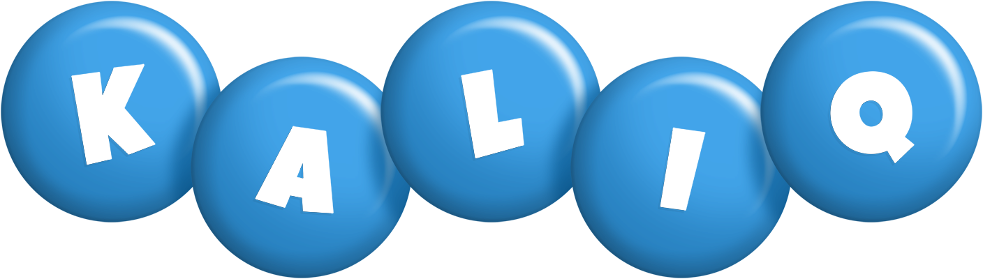 Kaliq candy-blue logo