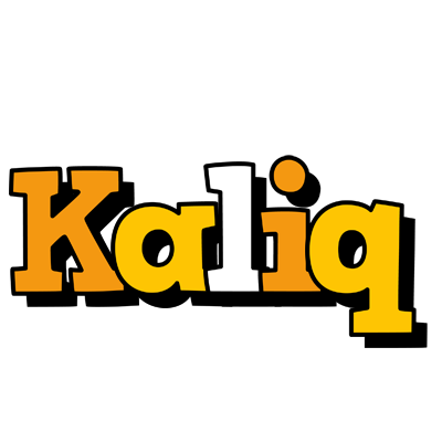 Kaliq cartoon logo
