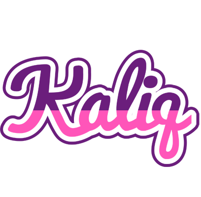 Kaliq cheerful logo