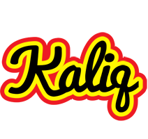 Kaliq flaming logo