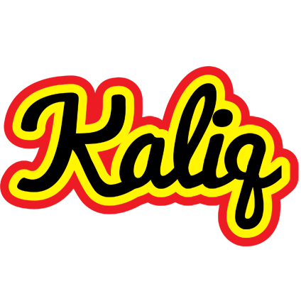 Kaliq flaming logo