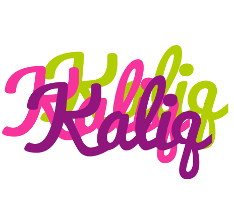 Kaliq flowers logo