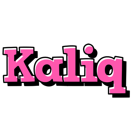 Kaliq girlish logo