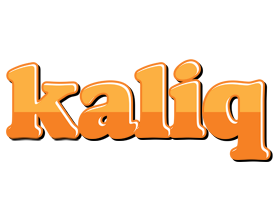 Kaliq orange logo