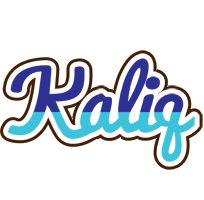 Kaliq raining logo