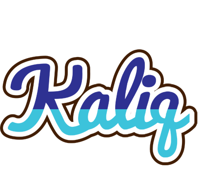 Kaliq raining logo