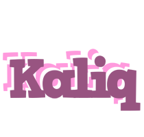 Kaliq relaxing logo