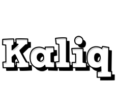 Kaliq snowing logo