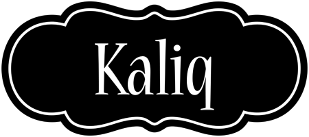 Kaliq welcome logo