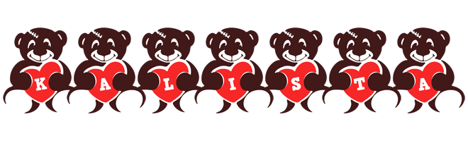 Kalista bear logo