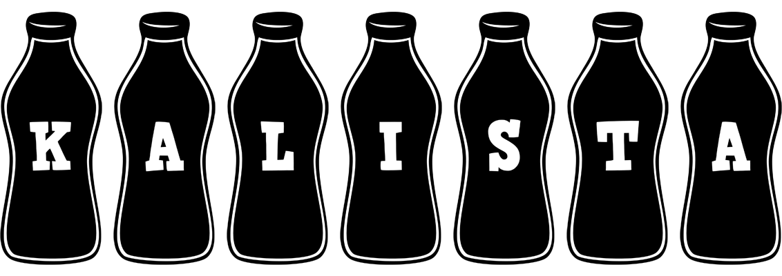Kalista bottle logo