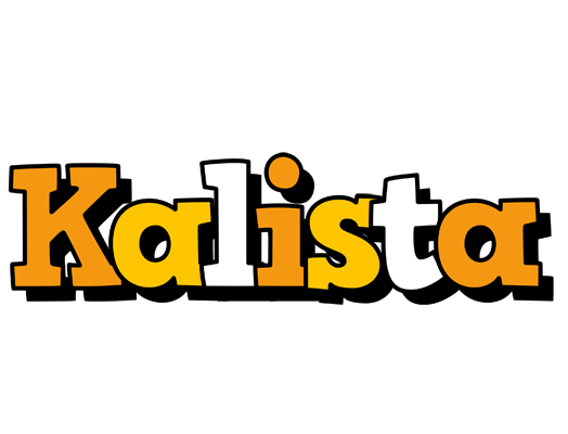 Kalista cartoon logo