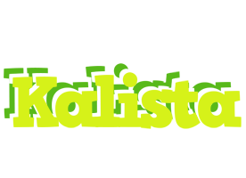 Kalista citrus logo