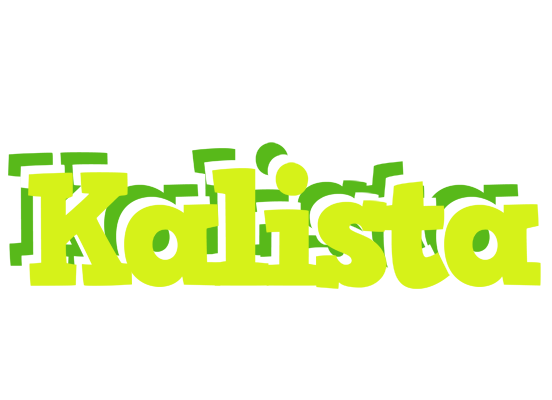 Kalista citrus logo