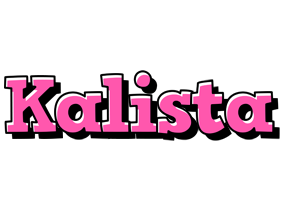 Kalista girlish logo