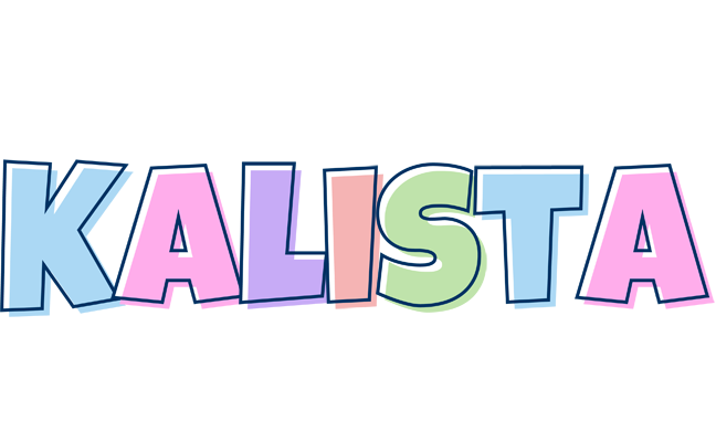 Kalista pastel logo