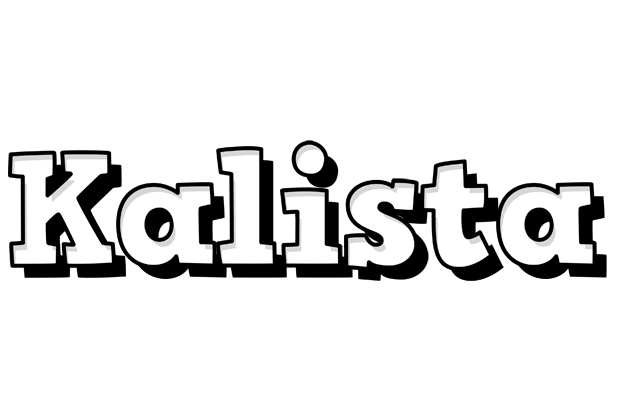Kalista snowing logo