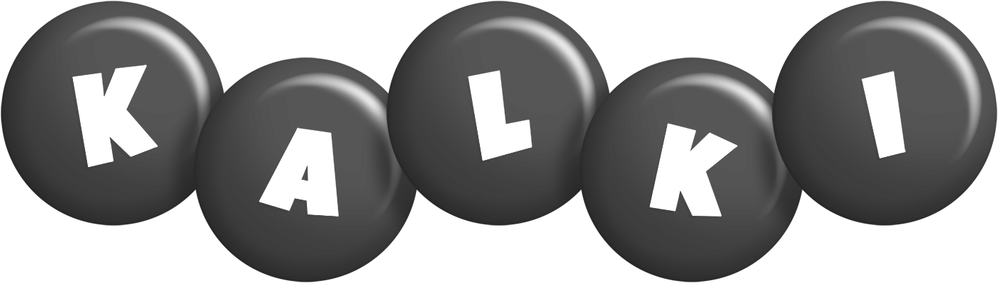 Kalki candy-black logo