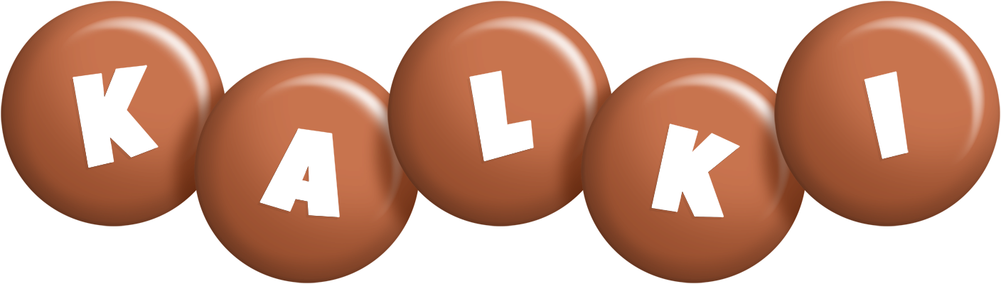 Kalki candy-brown logo