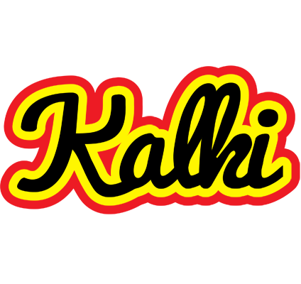 Kalki flaming logo